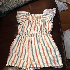 Charming Striped Kids Romper